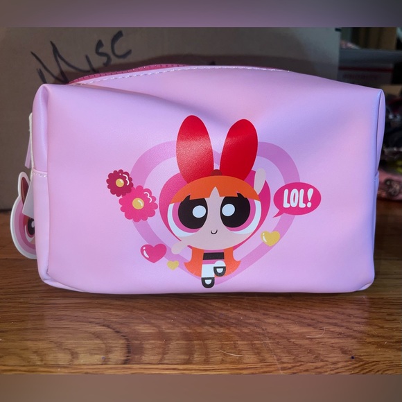 Miniso Handbags - Powerpuff Girls Square Collection Cosmetic Bag - NWT
